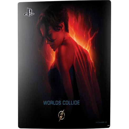 DC Comics The Flash Movie: SuperGirl Poster PS5 Digital Edition Console Skin